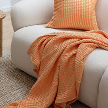 Dora Cotton Waffle Single Throw